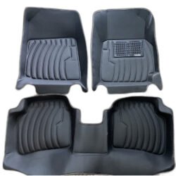 5D Car Floor Mats Black